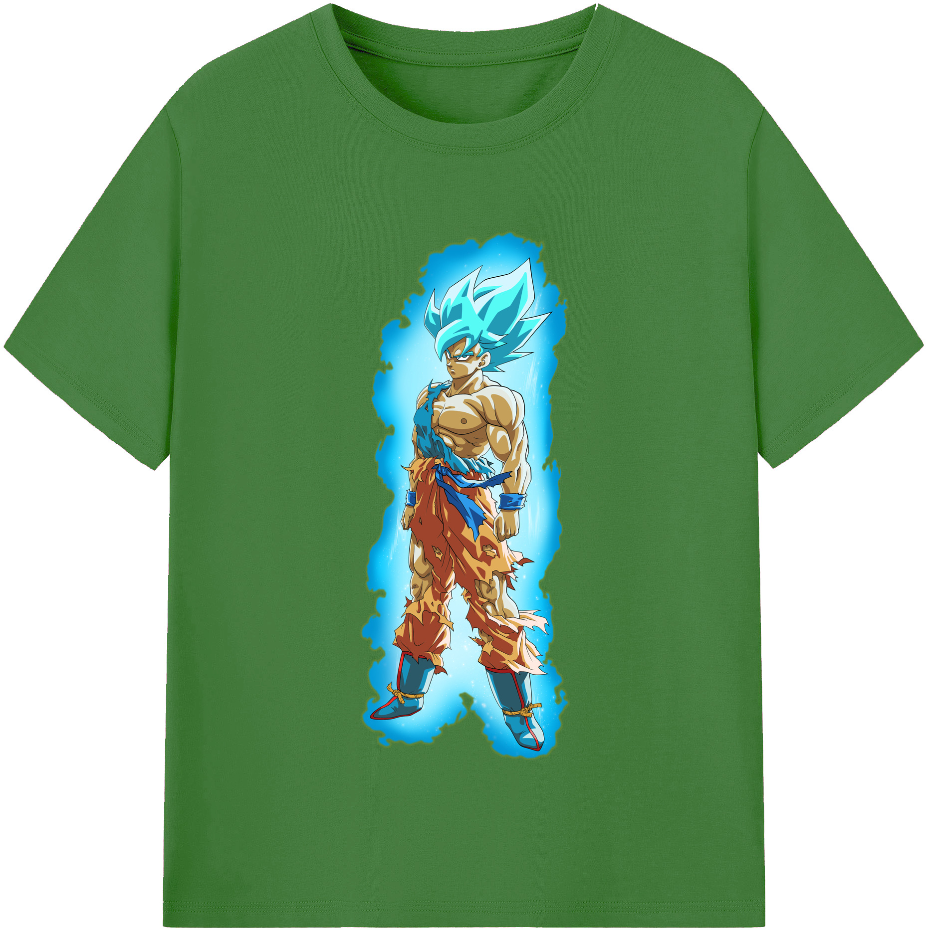 （画像用） ドラゴンボール 孫悟空（そん ごくう）Son Goku カカロット DRAGON BALL Kakarotto レディースカジュアルプリントTシャツ（綿100％）